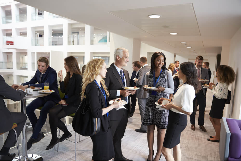 networking with professionals